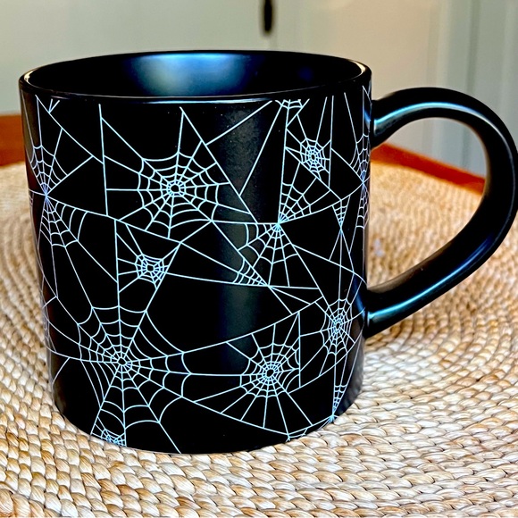 Halloween Spider Web Coffee Mug - Picture 1 of 5